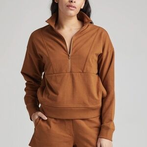 Richer Poorer Terry Half Zip Pullover